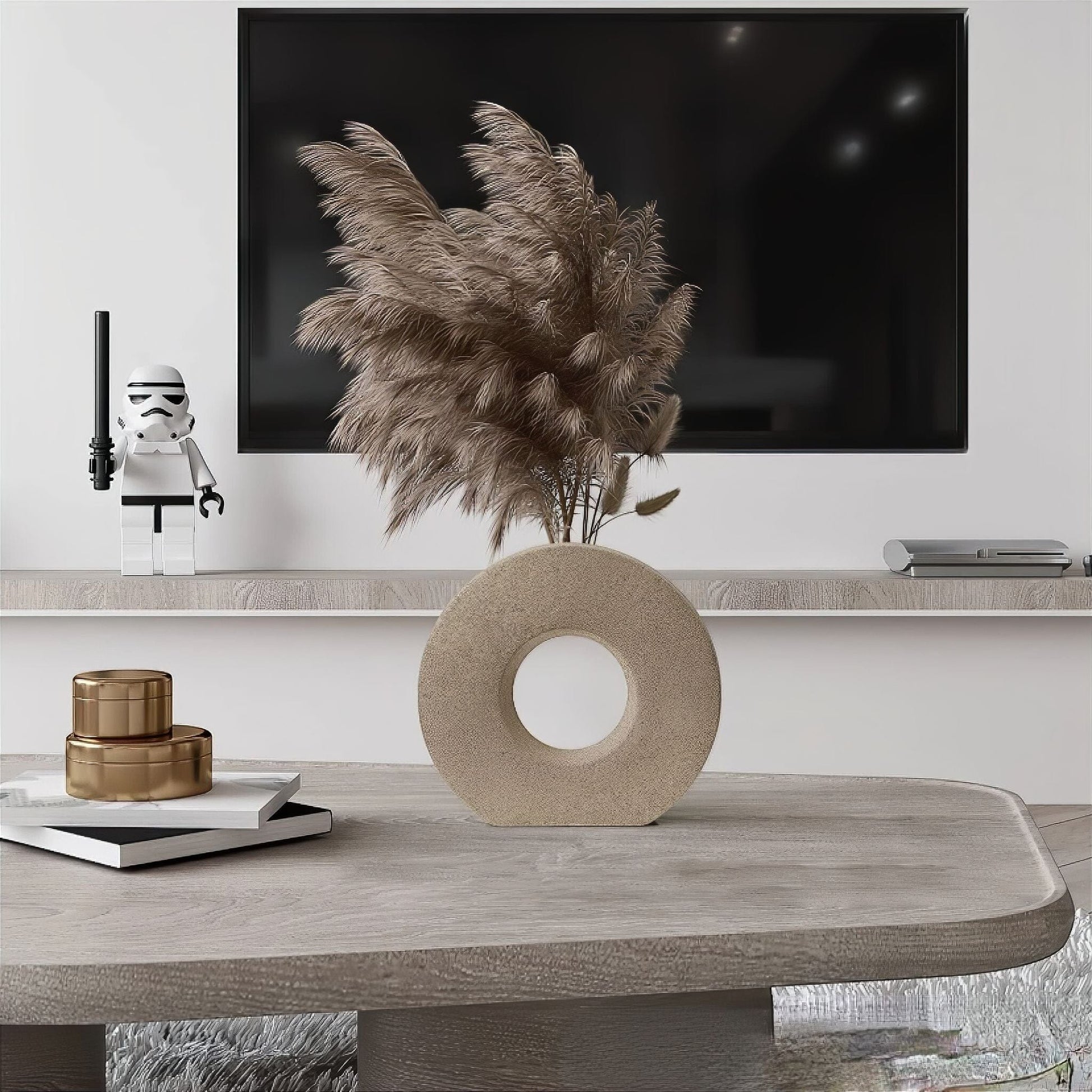 Vase Décoratif Moderne Au Design Élégant Pour Sublimer Vos Intérieurs Vases Electro Paris Kaki