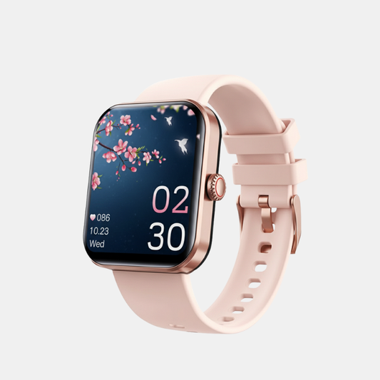 Montre Connectée Multifonctions Pour Suivi Complet De La Santé Et Activité Gadgets Smartwatch Electro Paris Rosa