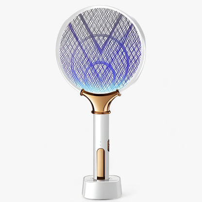 Lampe Anti-Insectes Rechargeable À Lumière UV Pour Maison Et Extérieur Electric Traps Electro Paris Blanc