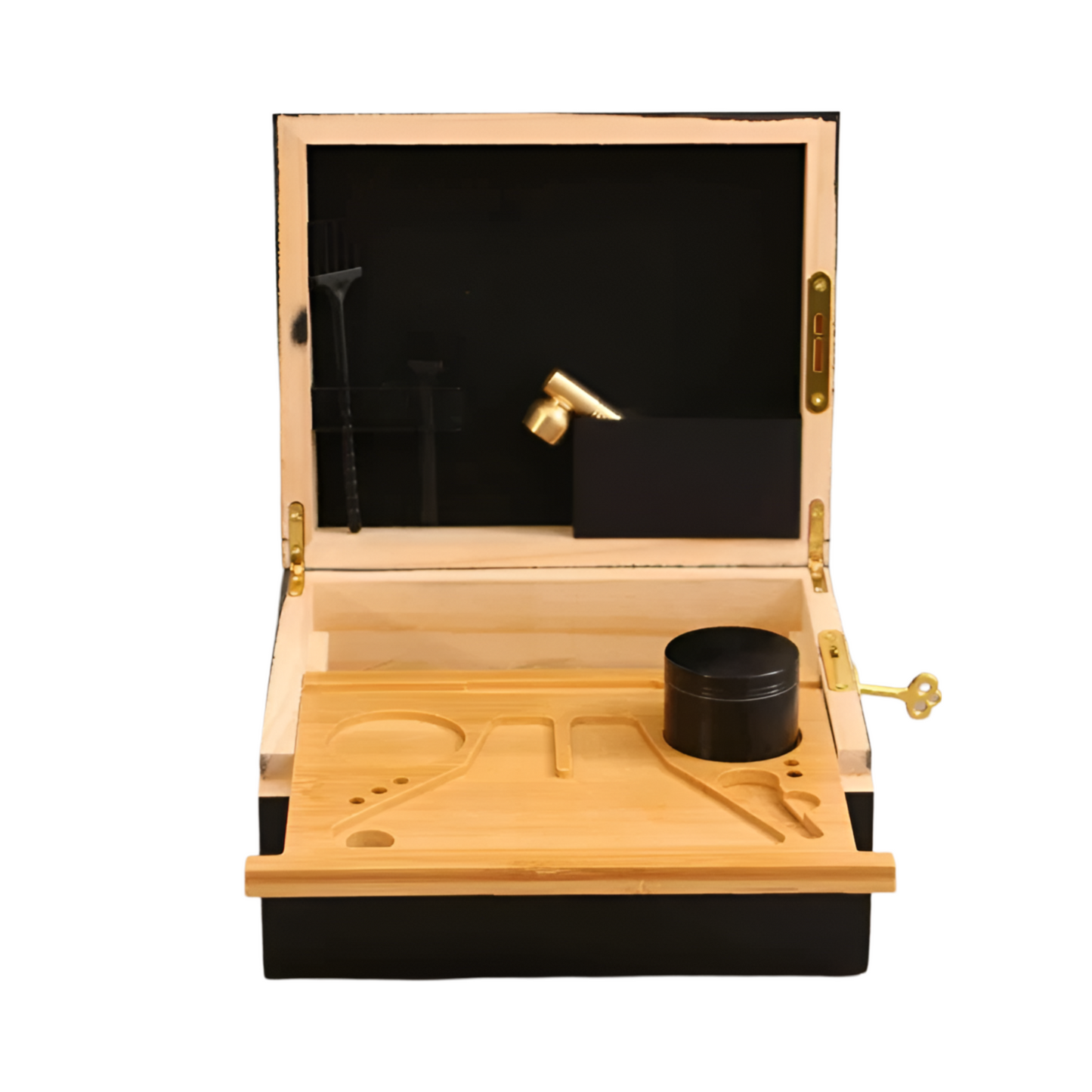 Boîte De Rangement Discrète Et Sécurisée Avec Compartiments Et Accessoires Pour Une Organisation Parfaite Stash Box Storage Set Electro Paris