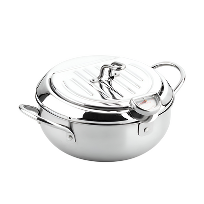 Friteuse En Acier Inoxydable Pour Des Aliments Frits Parfaits, Sécurisés Et Savoureux Cookware Electro Paris