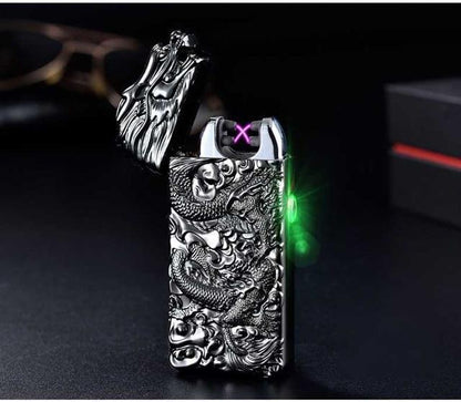 Briquet Plasma Dragon Portable Léger Et Résistant Au Vent Sans Butane