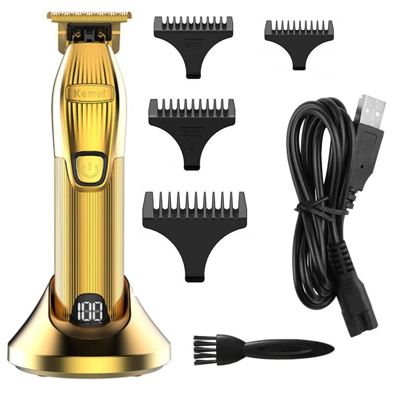 Tondeuse à Cheveux Pro – Tondeuse de Précision Professionnelle Sans Fil Razor Electro Paris