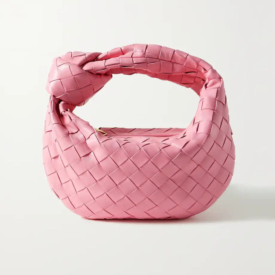 Sac à Main Élégant en Cuir Véritable pour Femmes - Style Italien Classique Handbags Electro Paris Pink