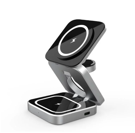 Station De Charge 3-En-1 À Charge Rapide Compatible iPhone Et Samsung Chargeurs et adaptateurs secteur Electro Paris