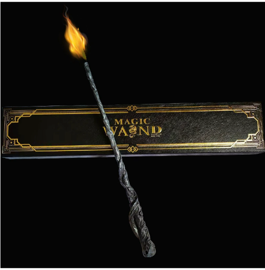 Baguette Magique À Effets De Flammes Pour Cosplay Et Spectacles De Magie Magic wand Electro Paris Dumbledore