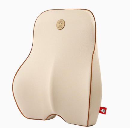 Oreiller Ergonomique De Soutien Lombaire En Mousse À Mémoire De Forme Pour Bureau Et Maison Back & Lumbar Support Cushions Electro Paris Beige