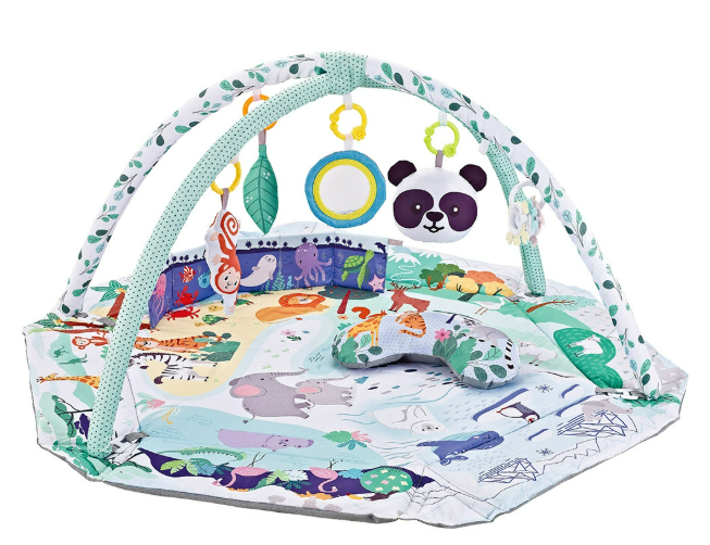 Tapis d'Éveil pour Bébé avec Piano Gym – Tapis 8-en-1 pour Nouveau-nés Tapis de jeu pour bébé Electro Paris