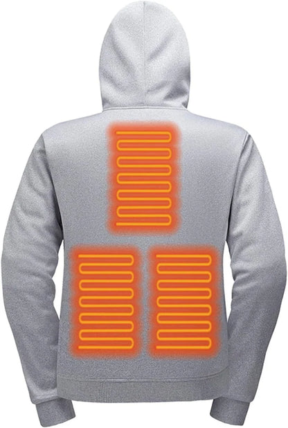 Sweat À Capuche Chauffant Pour Femme – Chaleur Parfaite Pour Les Journées Fraîches Men Jackets Electro Paris