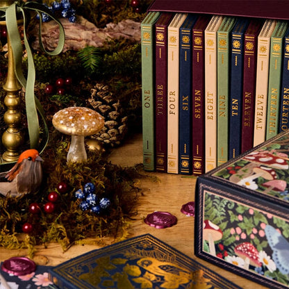 Calendrier De L’Avent Papeterie 24 Jours Au Design Enchanté De Forêt Hivernale Black Friday Deal Advent calendar Electro Paris