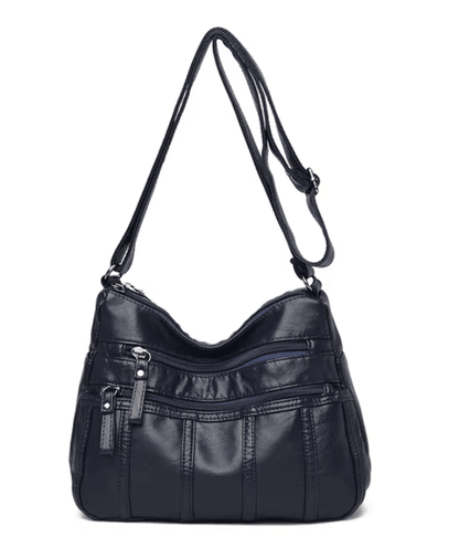 Sac Bandoulière Serena en Cuir Souple Women's bag Electro Paris