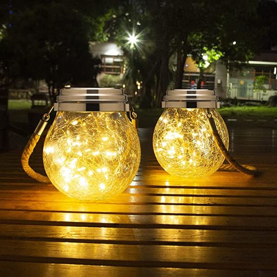 Lanterne Solaire En Verre Pour Jardin Et Extérieur Avec Capteur Crépuscule À Aube Et LED Écologique Outdoor Lights Electro Paris