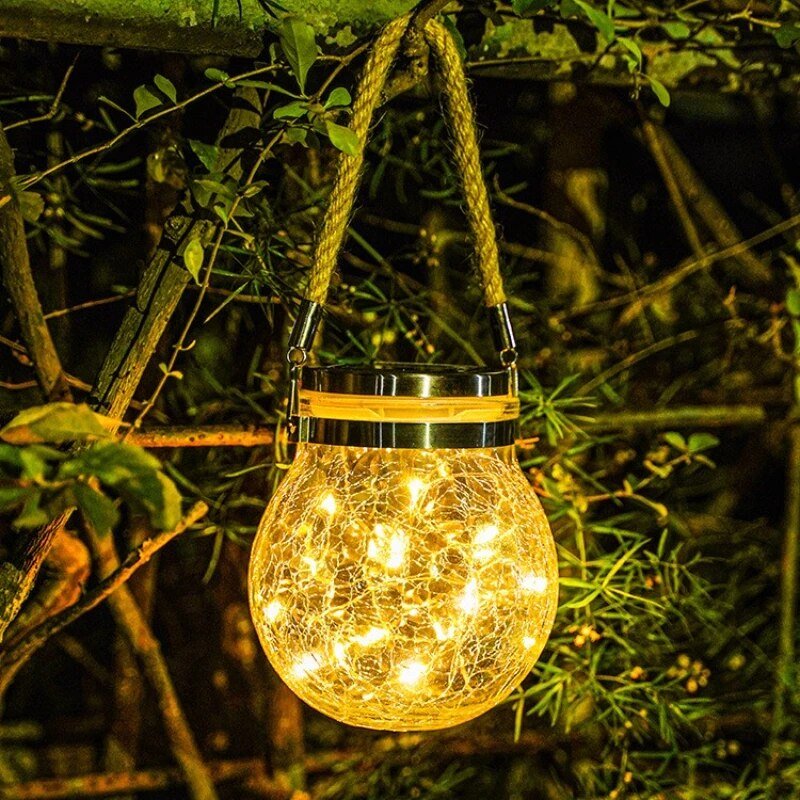 Lanterne Solaire En Verre Pour Jardin Et Extérieur Avec Capteur Crépuscule À Aube Et LED Écologique Outdoor Lights Electro Paris