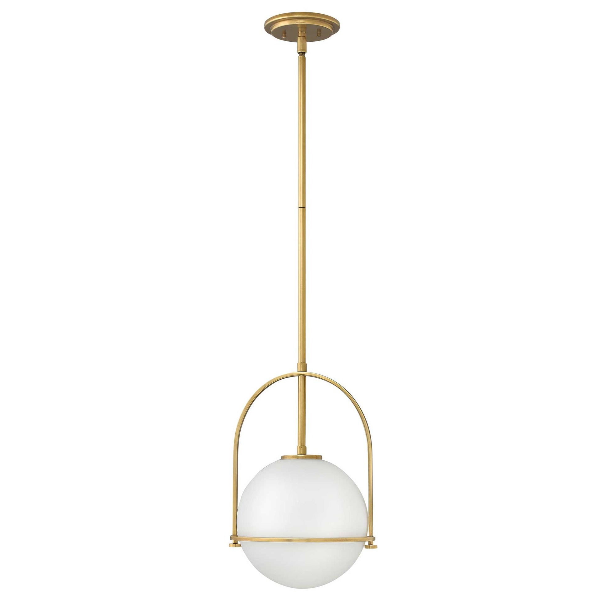Plafonnier Boule en Verre Laiteux Nordique – Éclairage Moderne à Lumière Douce Ceiling Light Electro Paris