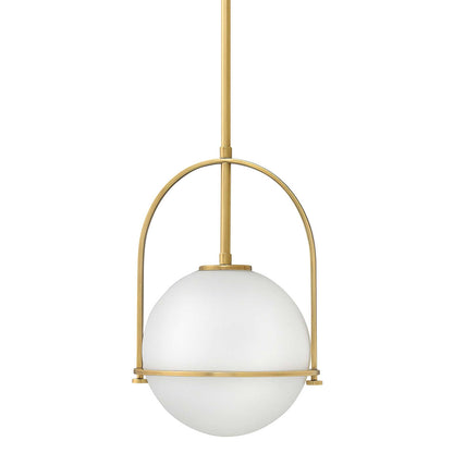 Plafonnier Boule en Verre Laiteux Nordique – Éclairage Moderne à Lumière Douce Ceiling Light Electro Paris