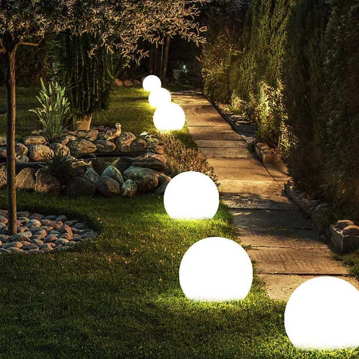 lampe de jardin LED – Lampe Sphérique Lumineuse GlowSphere Pour Extérieur Et Intérieur Eclairage extérieur Electro Paris