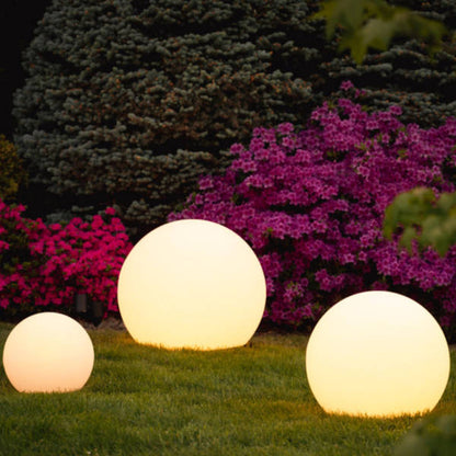 lampe de jardin LED – Lampe Sphérique Lumineuse GlowSphere Pour Extérieur Et Intérieur Eclairage extérieur Electro Paris