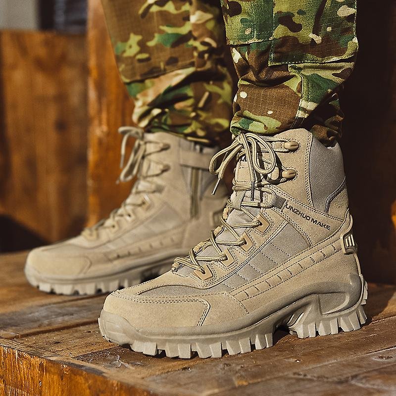 Bottes Militaires Imperméables Pour Extérieurs Avec Protection Renforcée Et Confort Tout-Terrain Boots Electro Paris
