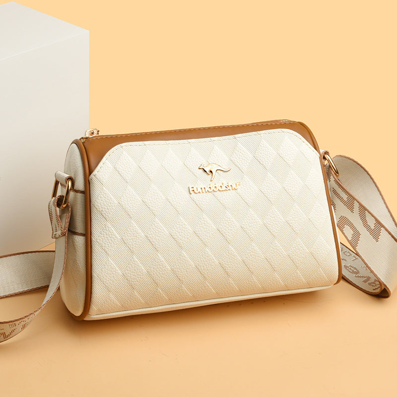 Sac à Épaule pour Femme avec Bandoulière Ajustable Backpack & Bags Electro Paris Blanc