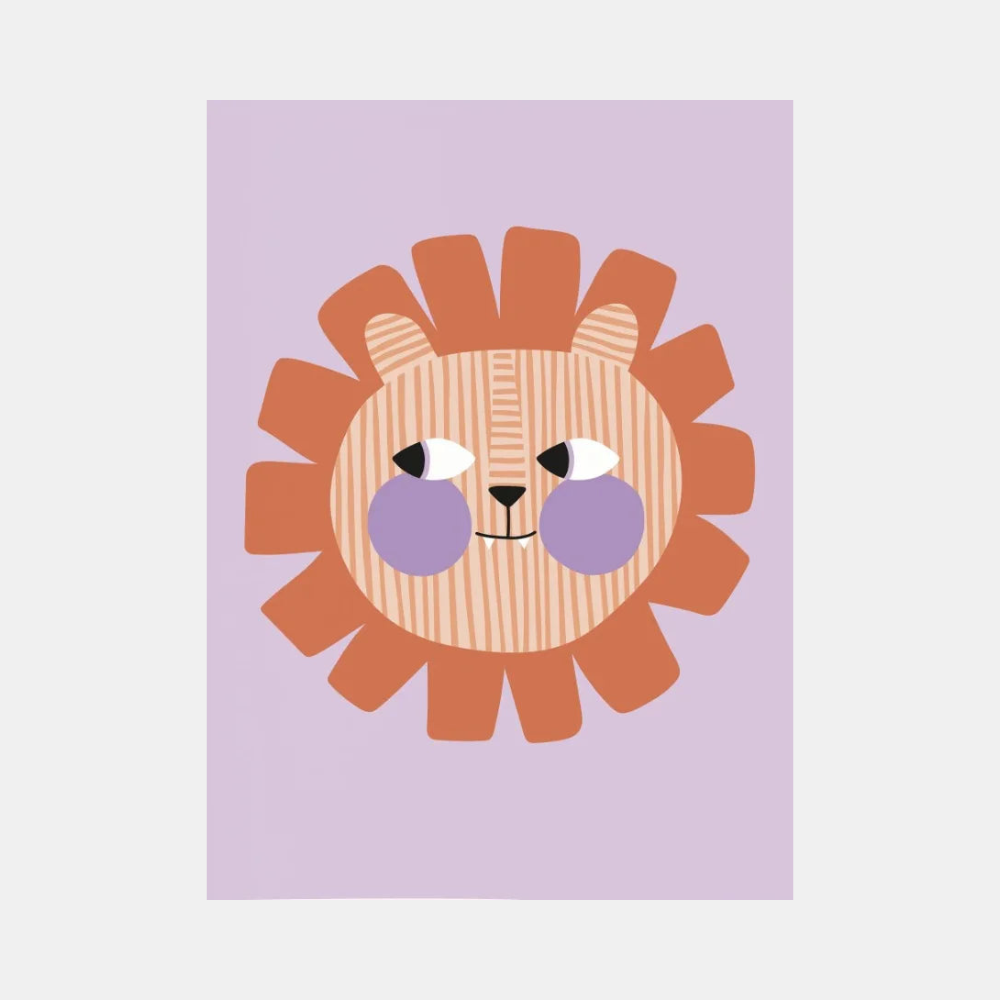 Art Mural pour Chambre de Bébé avec Animaux Colorés – Illustrations Ludiques pour Décor d'Enfant Affiches d'art Electro Paris 3 40x60cm Non encadré