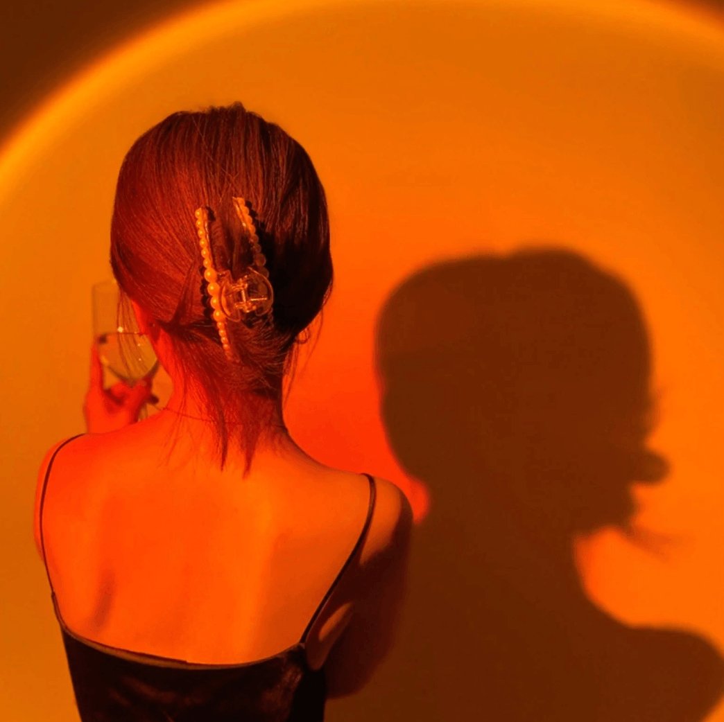 Lampe De Table Ambiance Couché De Soleil Avec Couleurs Ajustables Pour Relaxation Et Décoration Lampes de table Electro Paris