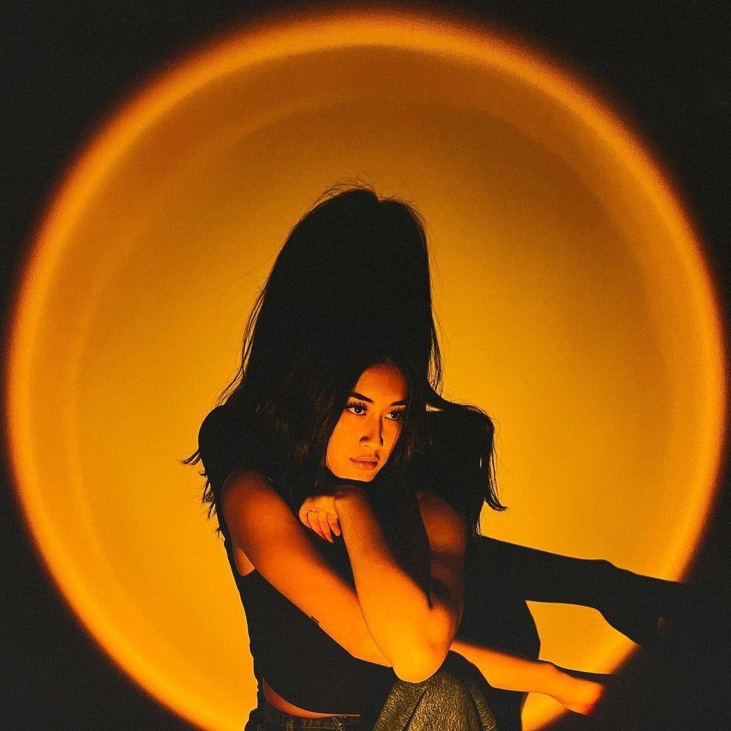 Lampe De Table Ambiance Couché De Soleil Avec Couleurs Ajustables Pour Relaxation Et Décoration Lampes de table Electro Paris