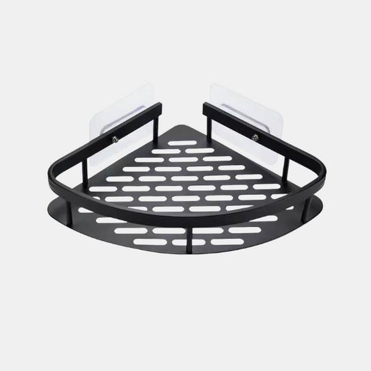 Étagère de Douche d'Angle Noire en Acier Inoxydable – Organisateur de Salle de Bain pour Shampoing Étagères de salle de bain Electro Paris