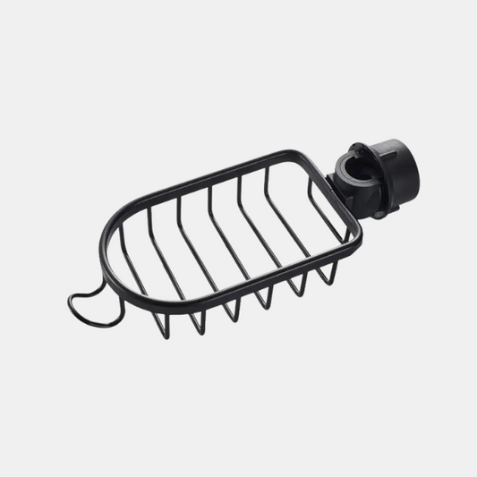 Étagère de Douche d'Angle sans Perçage pour Salle de Bain – Panier de Rangement en Acier Inoxydable Accessoires de salle de bain Electro Paris Noir