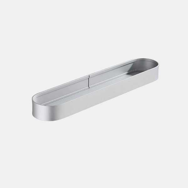 Étagère de Douche en Acier Inoxydable Chromé – Organisateur Mural sans Perçage Accessoires de salle de bain Electro Paris