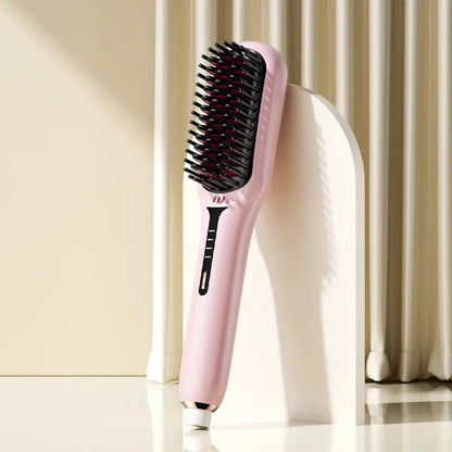 Brosse Lissante pour Cheveux – Coiffage Lisse, Rapide & Sans Frisottis Hair styling tool Electro Paris Rose