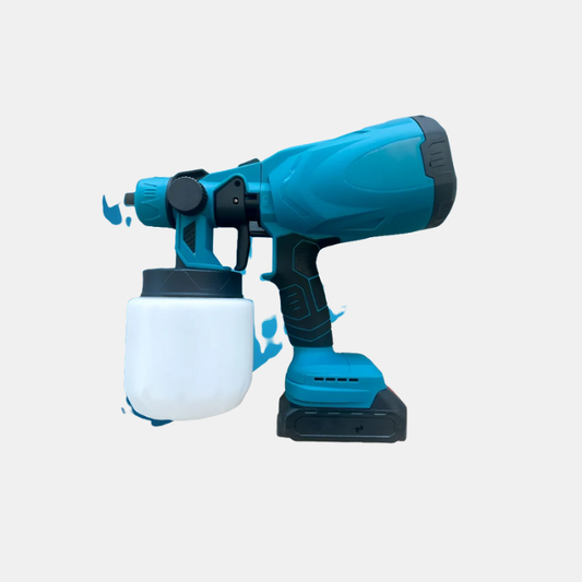 Pistolet À Peinture Sans Fil Pour Application Fluide Et Résultats Professionnels Paint spray Electro Paris Bleu