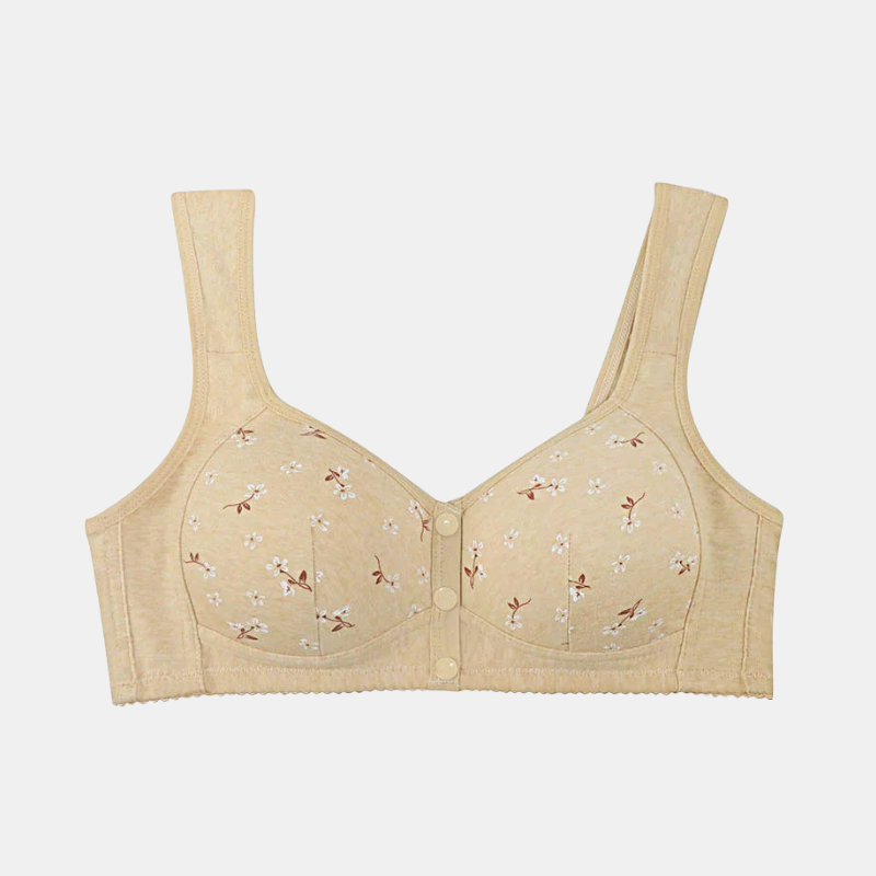 Soutien-Gorge Avec Fermeture Frontale Pour Confort, Maintien Optimal Et Silhouette Naturelle Undergarment Electro Paris Beige 36