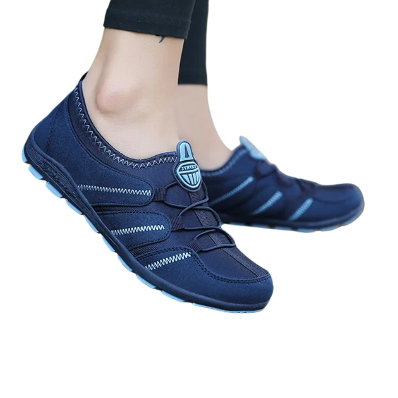 Baskets Femmes Slip-On Légères Confortables Pour Sport Et Style Quotidien Sneakers Electro Paris Bleu 34