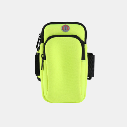 Brassard De Sport Pour Téléphone Léger Et Respirant Pour Entraînements Et Activités Extérieures Mobile bag Electro Paris Jaune