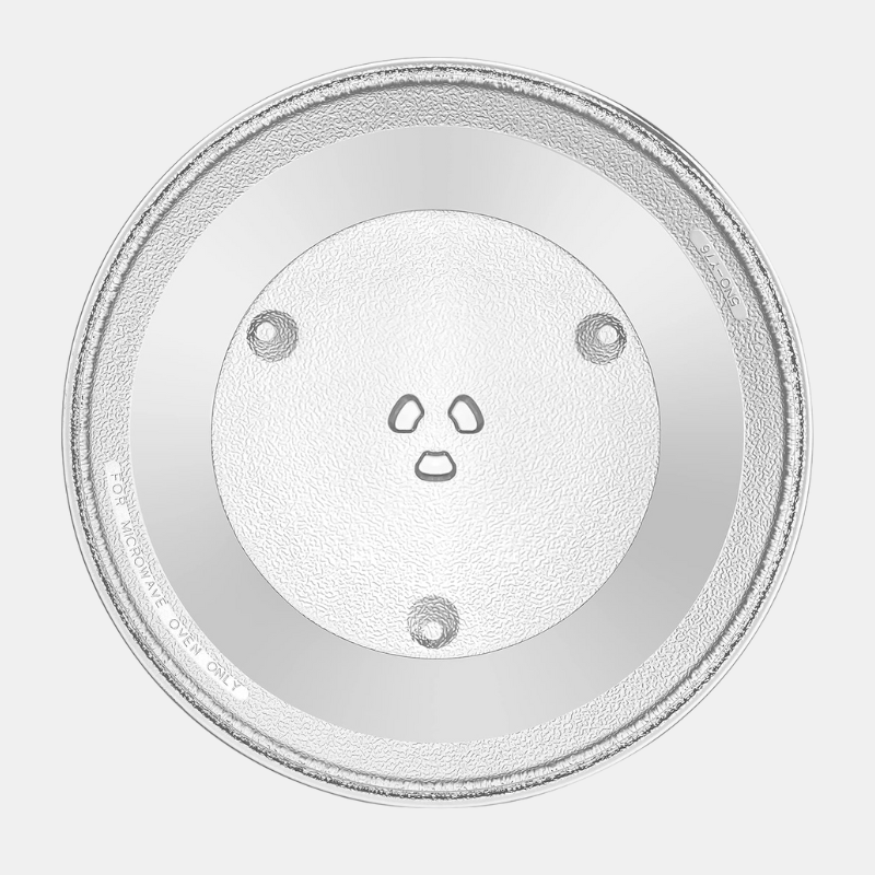 Assiette Pour Micro-ondes 31,5 cm Résistante Et Pratique Pour Réchauffer Vos Aliments Microwave tray Electro Paris Transparent