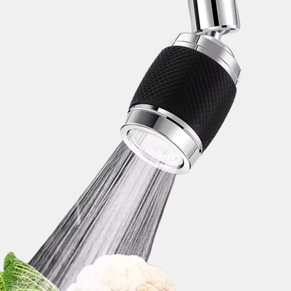 Robinet Avec Embout Anti-Éclaboussures Rotatif 360° Pour Un Lavage Précis Et Propre Kitchen Accessories Electro Paris Argent