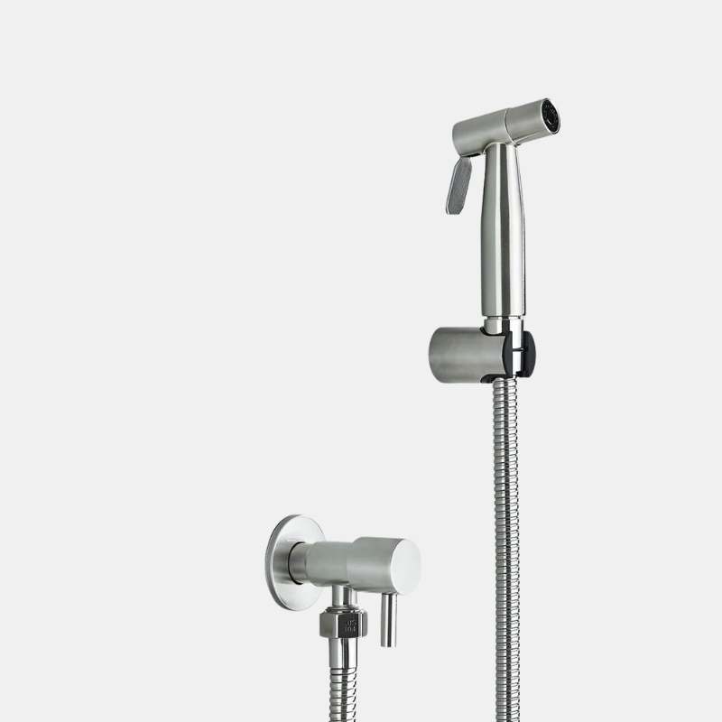 AquaGleam Spray Bidet Mural – Hygiène et Confort Quotidien pour Salle de Bain Moderne