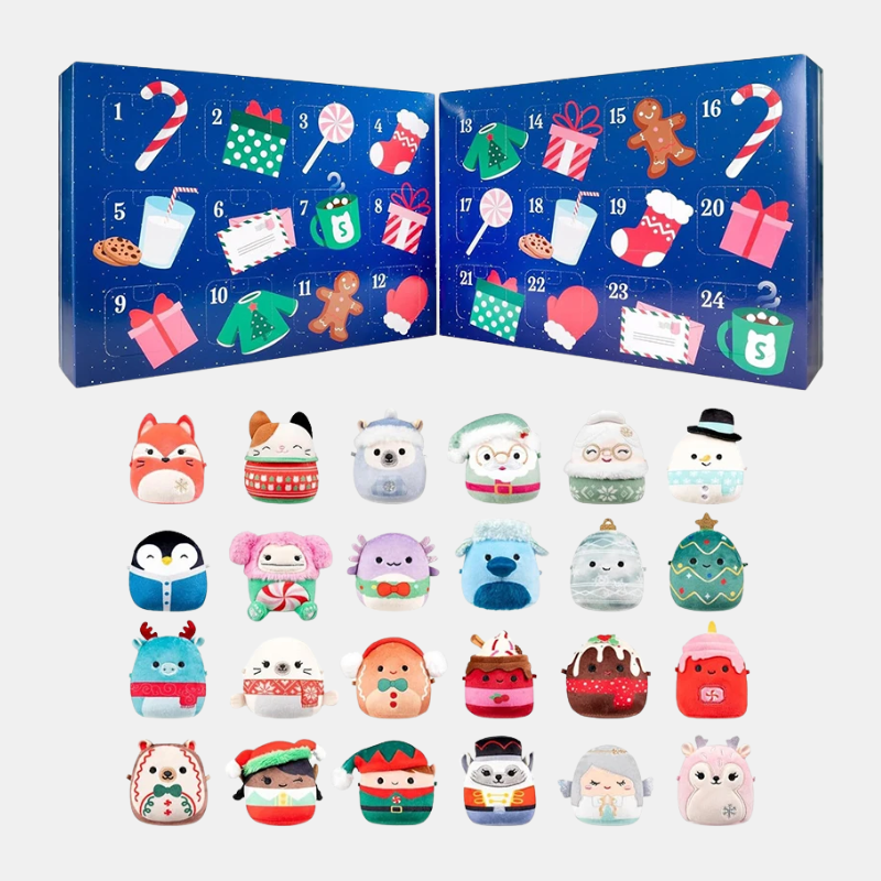 Calendrier De L’Avent Avec 24 Figurines Collectibles Et Surprises Festives Advent calendar Electro Paris