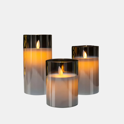 Lampe de Table à Bougie LED Vacillante – Éclairage d’Ambiance Doux pour une Maison Chaleureuse Table Lamp Electro Paris Transaprent