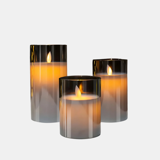 Lampe de Table à Bougie LED Vacillante – Éclairage d’Ambiance Doux pour une Maison Chaleureuse Table Lamp Electro Paris Transaprent