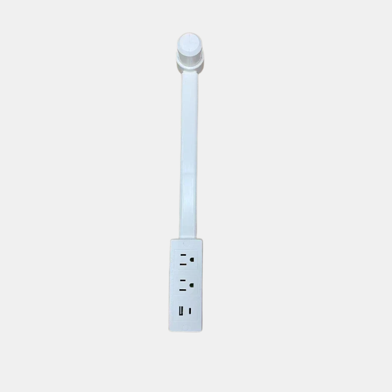 Multiprise Extensible Avec Ports USB Et Rotation 180 Degrés Pour Maison Moderne Power outlet Electro Paris