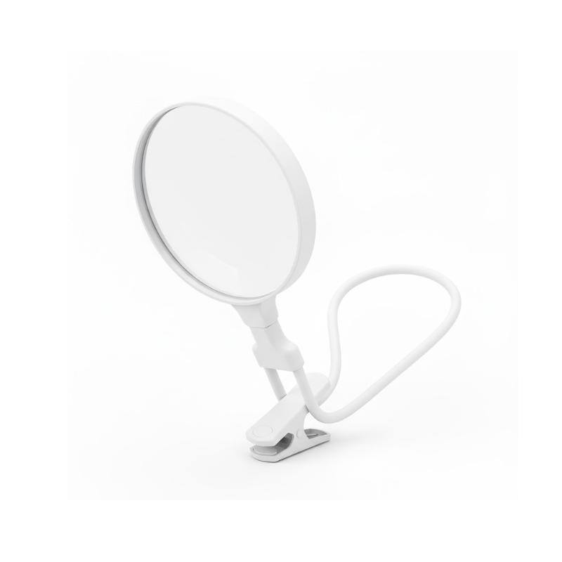 Loupe 5X Hands-Free Pro – Grossissement Ajustable pour Lecture, Couture, Artisanat et Inspection pour Seniors et Personnes Malvoyantes Magnifier Electro Paris Blanc