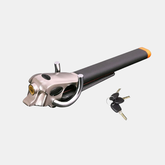 Antivol de Volant de Voiture Renforcé – Dispositif de Sécurité Réglable pour Tous Types de Véhicules Car security Electro Paris Noir