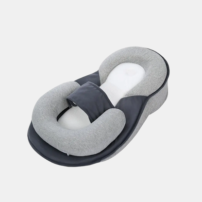 Oreiller Incliné Anti-Régurgitation Pour Bébé Pour Un Sommeil Confortable Et Sûr Nursing pillow Electro Paris Gris