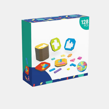 Jeu De Puzzle Logique Coloré Pour Enfants Et Adultes Pour Développer Créativité Et Réflexion Toys & Games > Puzzles > Jigsaw Puzzles > Educational Building Block Puzzles Electro Paris Multicolore