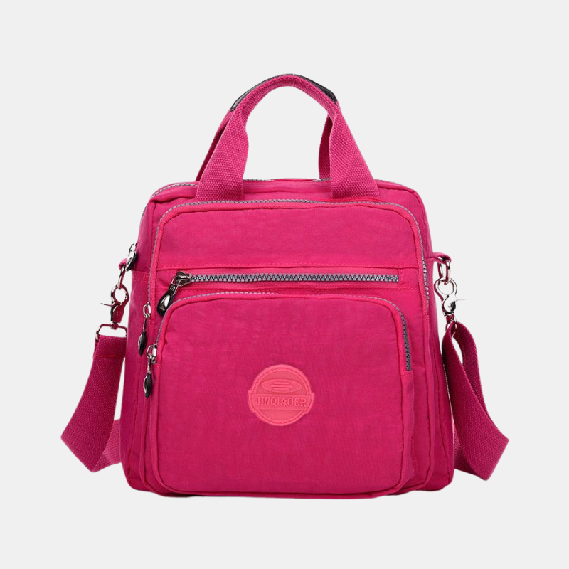 Sac Bandoulière 4-en-1 Polyvalent Pour Femme Avec Design Élégant Et Modulable Cross Body Bags Electro Paris Rosa