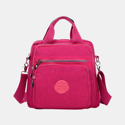Sac Bandoulière 4-en-1 Polyvalent Pour Femme Avec Design Élégant Et Modulable Cross Body Bags Electro Paris Rosa