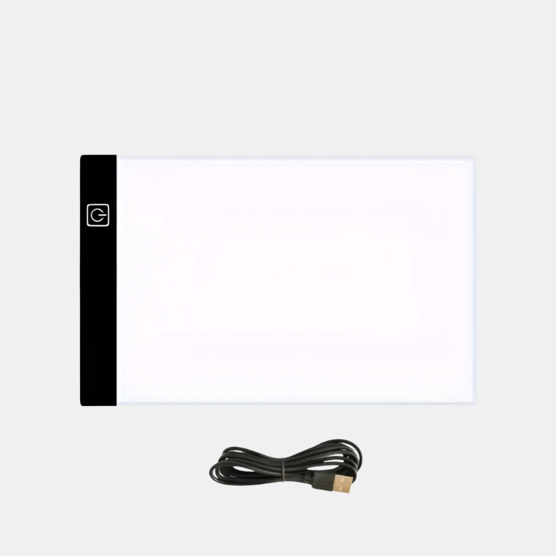 Panneau LED – Panneau LED A3 A4 A5 Pour Dessin, Croquis et Calligraphie Professionnelle LED Tracing Light Box Electro Paris Blanc A4