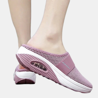 Sandales à Talon Compensé Confort Plus – Maintien et Élégance au Quotidien Women's Shoes Electro Paris Rosa 35