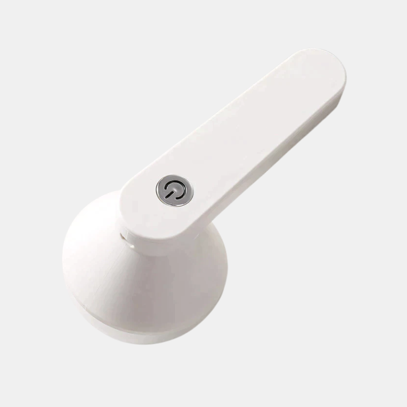 Épilateur Électrique Rechargeable Pour Retirer Les Peluches Et Poils Des Vêtements Et Tissus Fabric trimmer Electro Paris Blanc